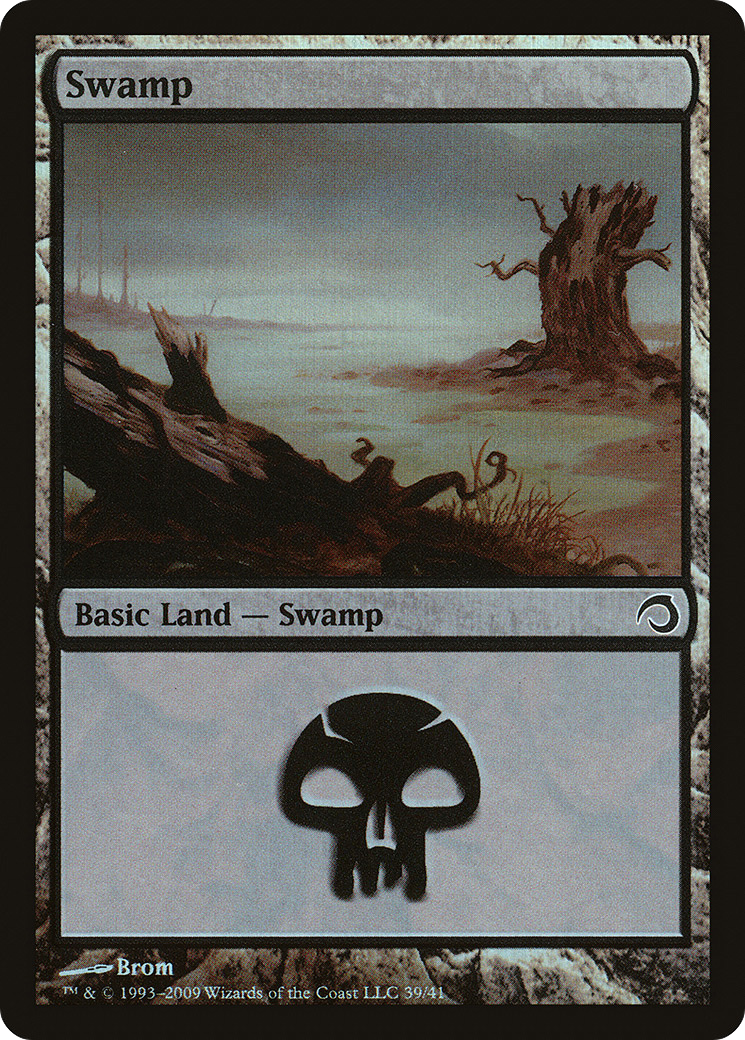 Swamp (PDS-039) [Misc] Premium Deck Series: Slivers Foil MTG Single Wizards of the Coast
