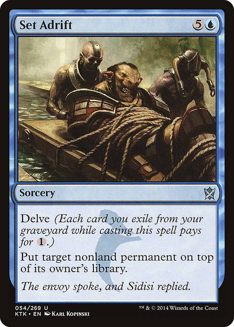 Set Adrift (KTK-054) [Khans of Tarkir] Foil MTG Single Wizards of the Coast