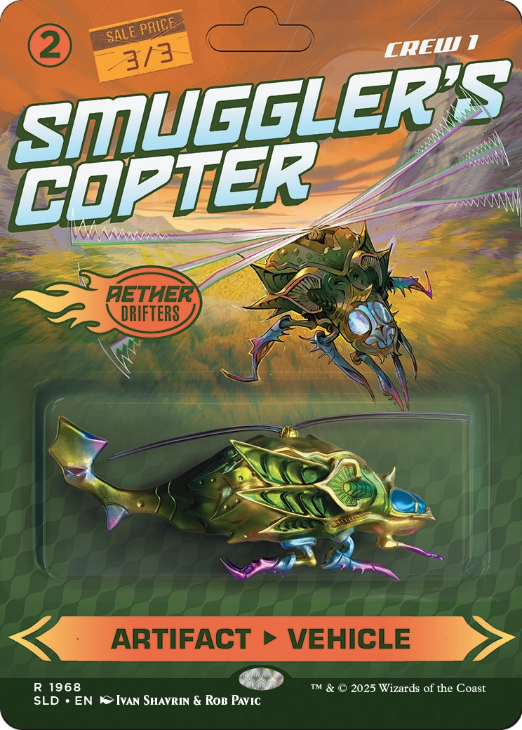 Smuggler's Copter (SLD-1968) [Secret Lair Drop] (Borderless) MTG Single Wizards of the Coast