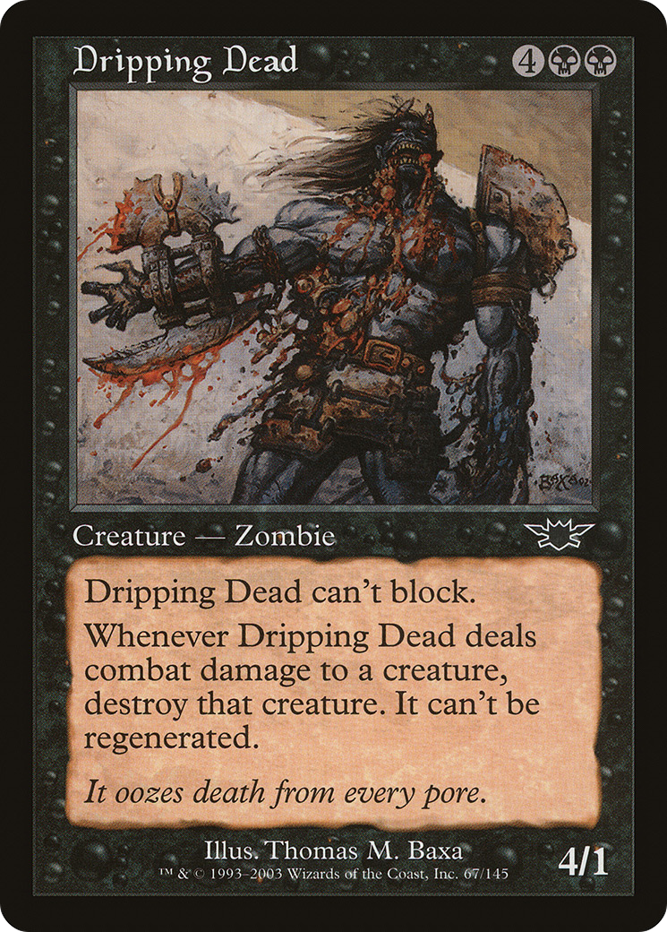 Dripping Dead (LGN-067) [Legions] MTG Single Wizards of the Coast