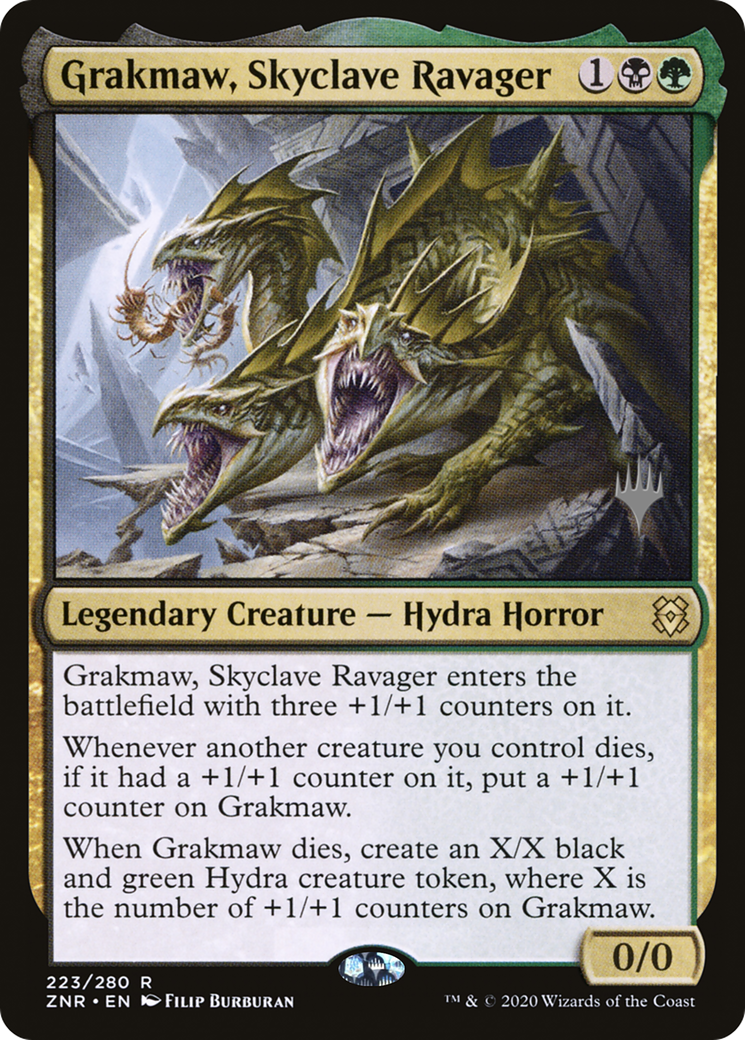 Grakmaw, Skyclave Ravager (PPZNR-223) [Zendikar Rising Promos] MTG Single Wizards of the Coast