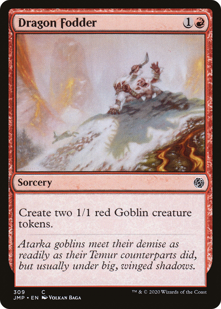 Dragon Fodder (JMP-309) [Jumpstart] MTG Single Wizards of the Coast