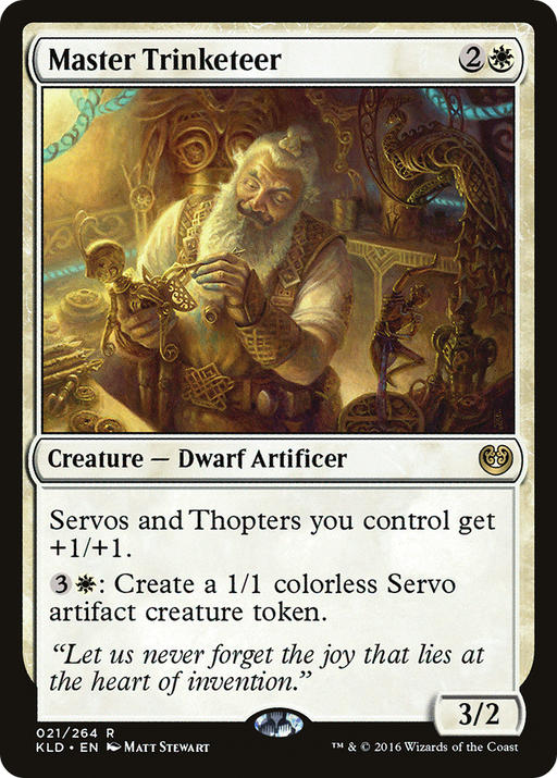 Master Trinketeer (KLD-021) [Kaladesh] MTG Single Wizards of the Coast