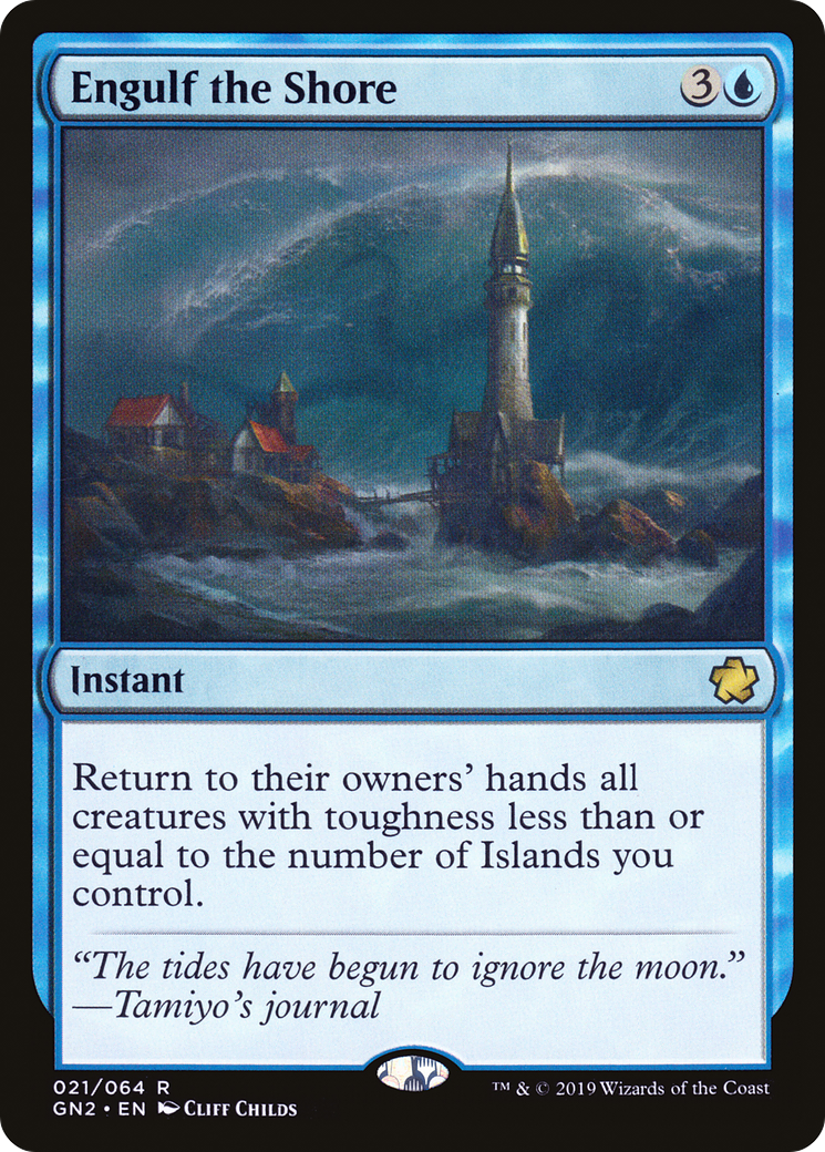 Engulf the Shore (GN2-021) [Misc] Game Night 2019 MTG Single Wizards of the Coast