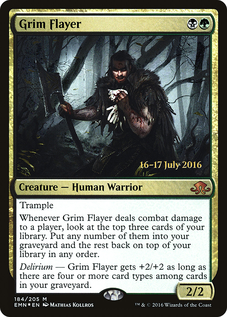 Grim Flayer (PRE-184) [Eldritch Moon Promos] Foil MTG Single Wizards of the Coast