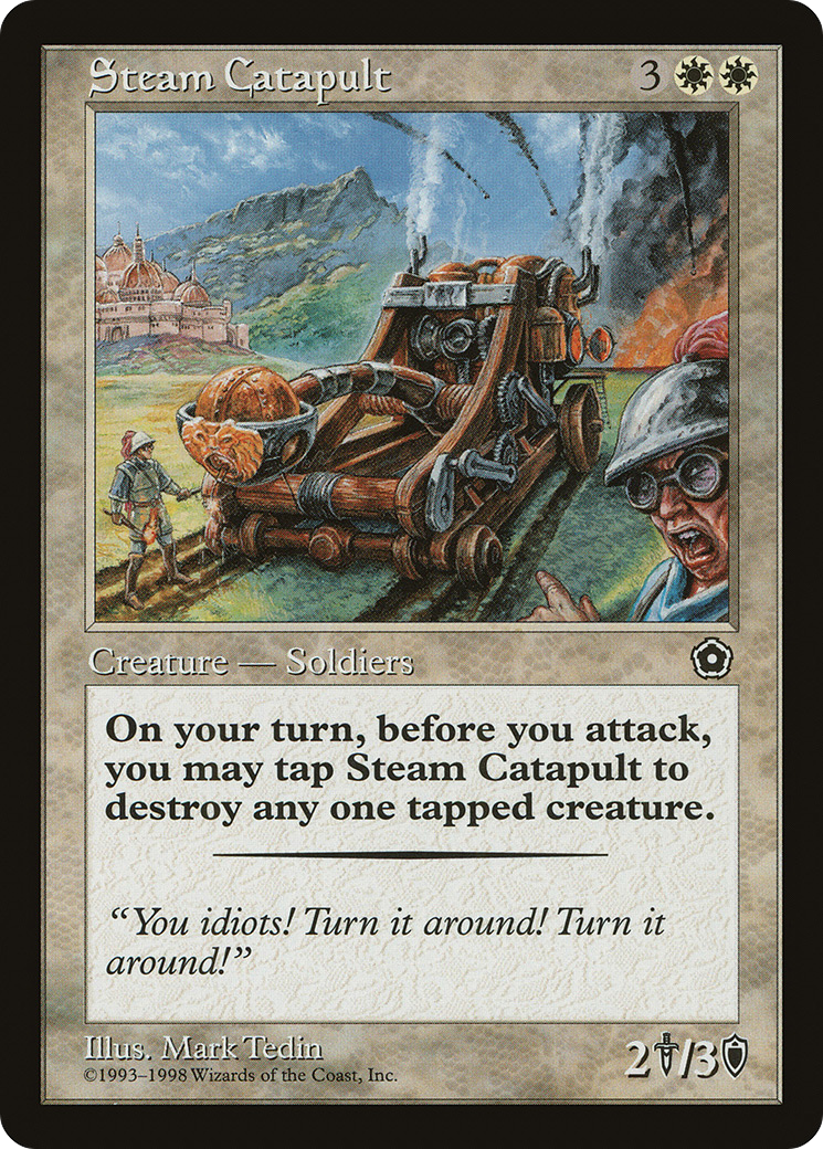 Steam Catapult (P02-022) [Misc] Portal Second Age MTG Single Wizards of the Coast
