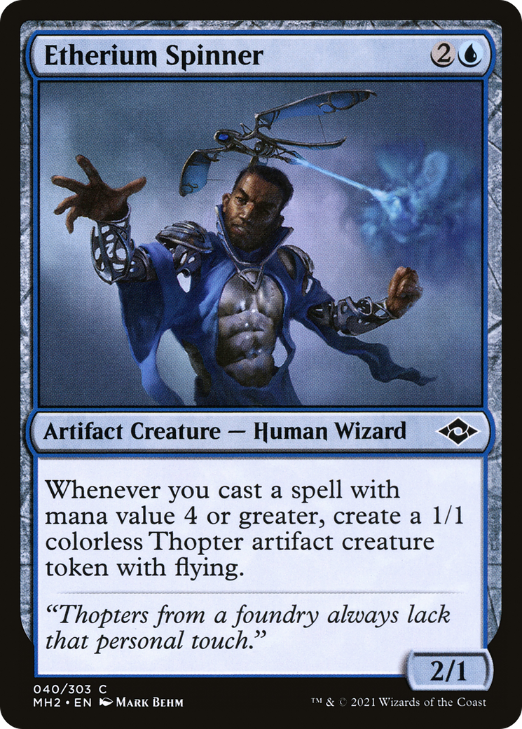 Etherium Spinner (MH2-040) [Modern Horizons 2] MTG Single Wizards of the Coast