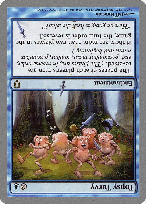 Topsy Turvy (UNH-047) [Unhinged] MTG Single Wizards of the Coast