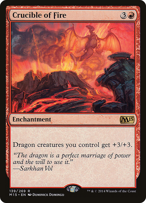 Crucible of Fire (M15-139) [Magic 2015] MTG Single Wizards of the Coast