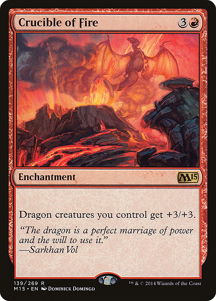 Crucible of Fire (M15-139) [Magic 2015] Foil MTG Single Wizards of the Coast