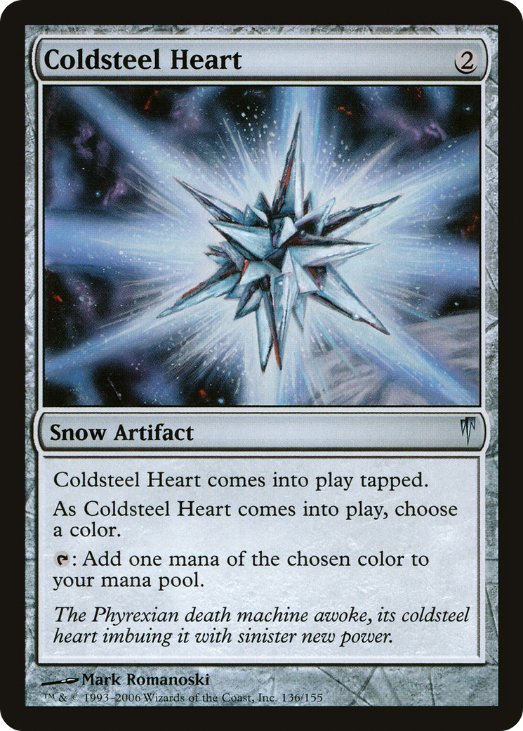 Coldsteel Heart [Coldsnap] MTG Single Magic: The Gathering