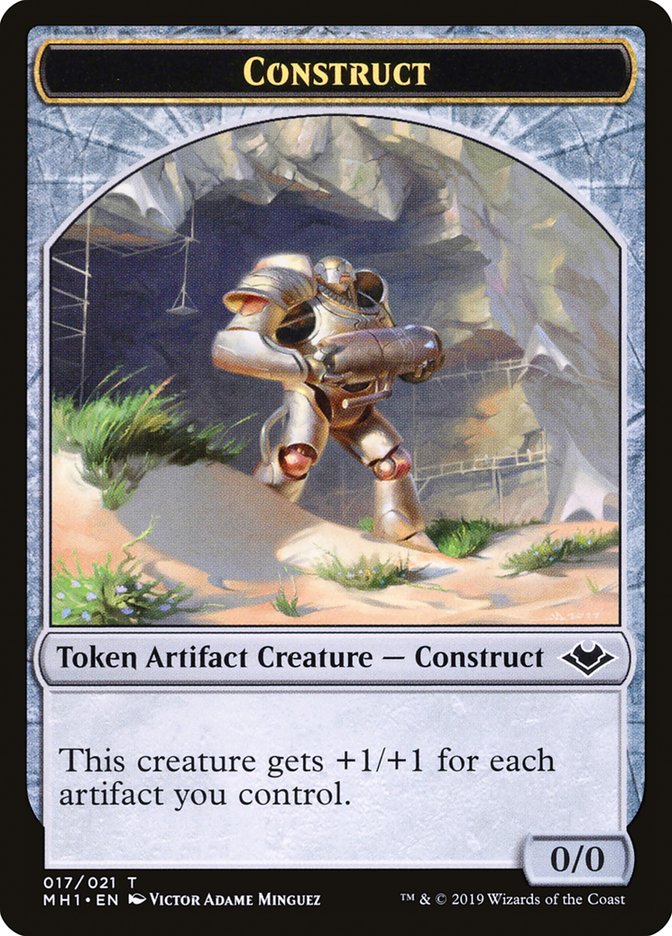 Construct Token [Tokens] Modern Horizons Tokens MTG Single Magic: The Gathering