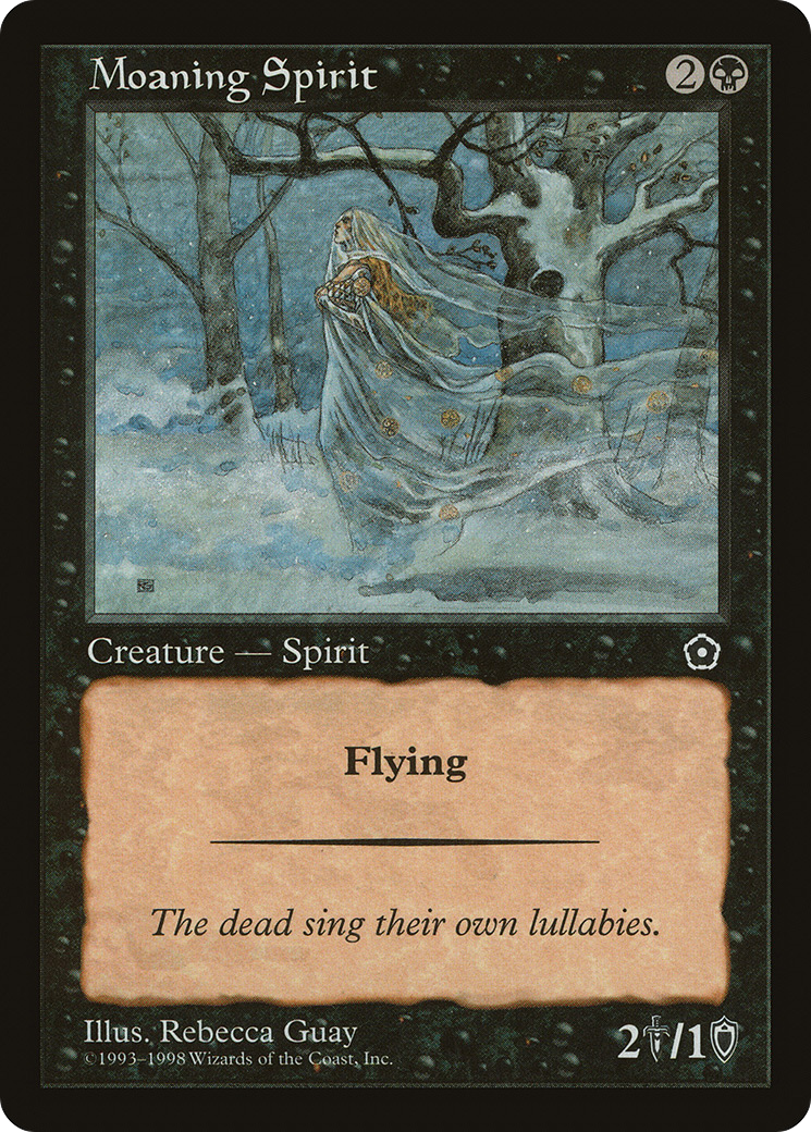 Moaning Spirit (P02-079) [Misc] Portal Second Age MTG Single Wizards of the Coast