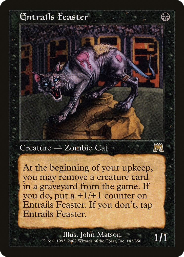 Entrails Feaster (ONS-143) [Onslaught] Foil MTG Single Wizards of the Coast
