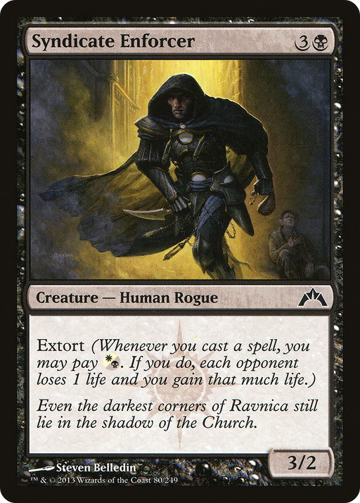Syndicate Enforcer (GTC-080) [Gatecrash] MTG Single Wizards of the Coast