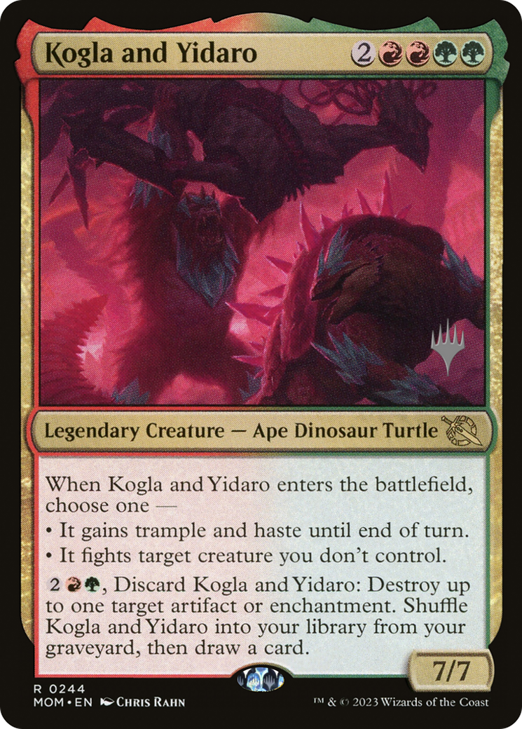 Kogla and Yidaro (PPMOM-244) [March of the Machine Promos] Foil MTG Single Wizards of the Coast