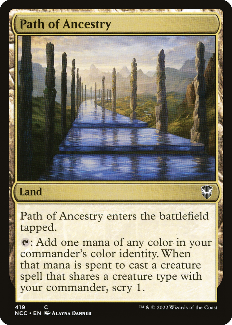 Path of Ancestry (NCC-419) [New Capenna Commander] MTG Single Wizards of the Coast
