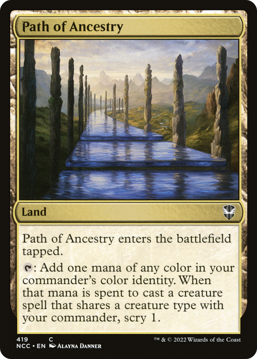 Path of Ancestry (NCC-419) [New Capenna Commander] MTG Single Wizards of the Coast