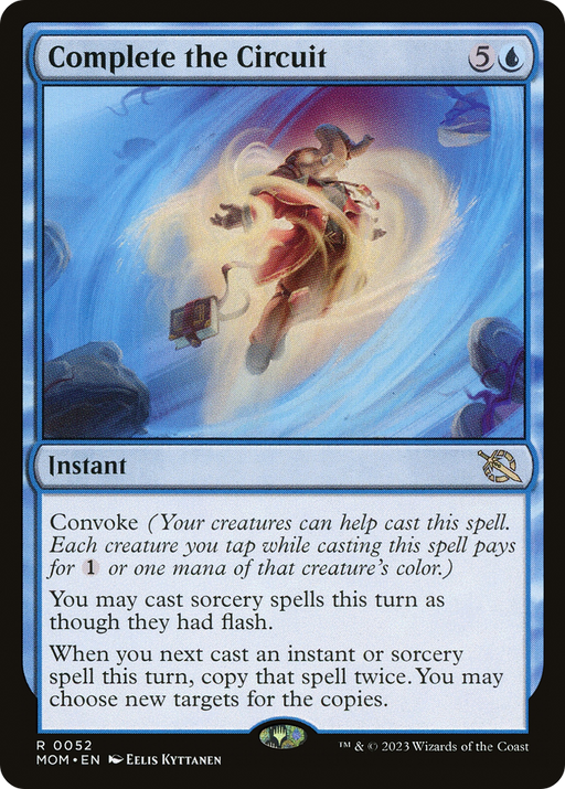 Complete the Circuit (MOM-052) [March of the Machine] MTG Single Wizards of the Coast