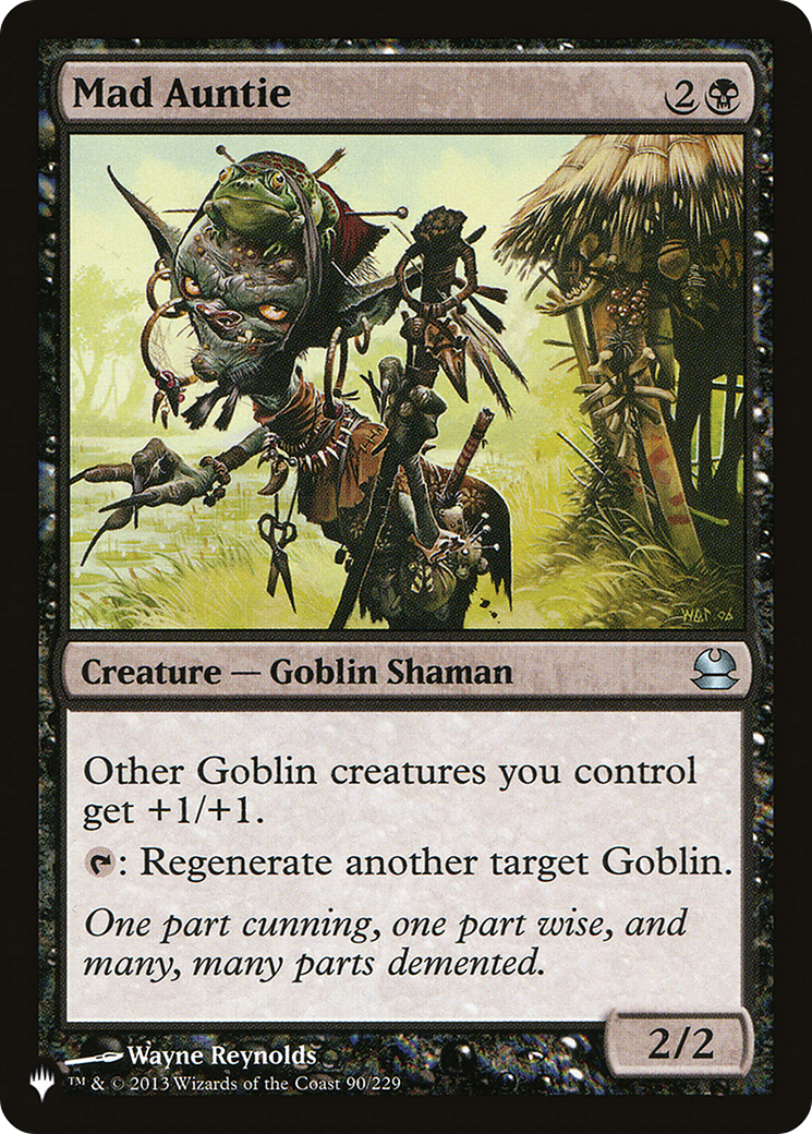 Mad Auntie (LIST-MMA-90) [Mystery Booster] The List MTG Single Wizards of the Coast