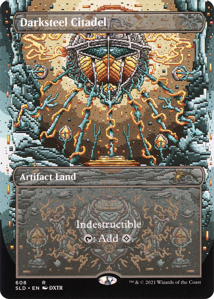 Darksteel Citadel (SLD-608) [Secret Lair] Drop (Borderless) MTG Single Wizards of the Coast