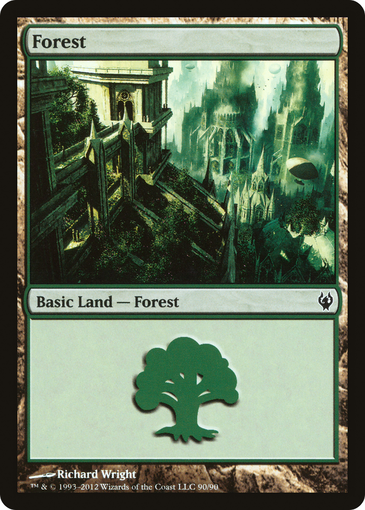 Forest (DDJ-090) [Misc] Duel Decks: Izzet vs. Golgari MTG Single Wizards of the Coast
