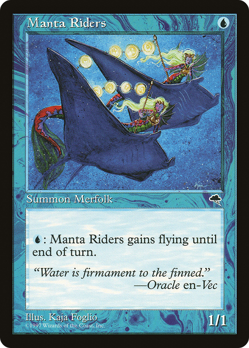 Manta Riders (TMP-074) [Tempest] MTG Single Wizards of the Coast