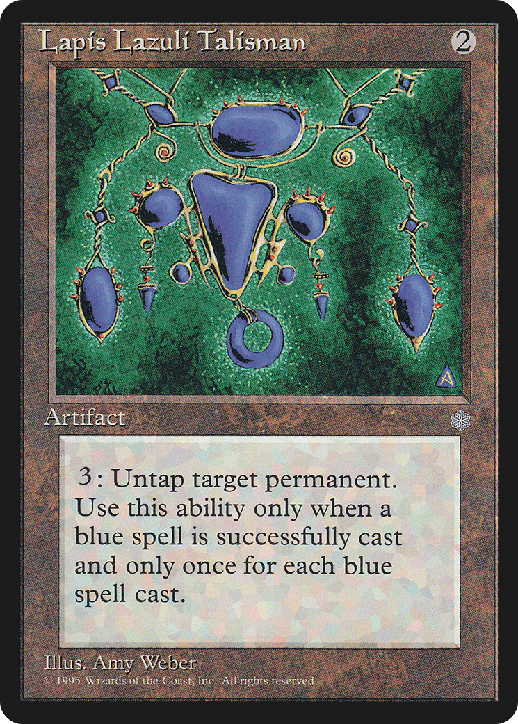 Lapis Lazuli Talisman (ICE-327) [Ice Age] MTG Single Wizards of the Coast