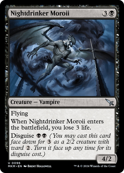 Nightdrinker Moroii (MKM-096) [Murders at Karlov Manor] MTG Single Murders at Karlov Manor
