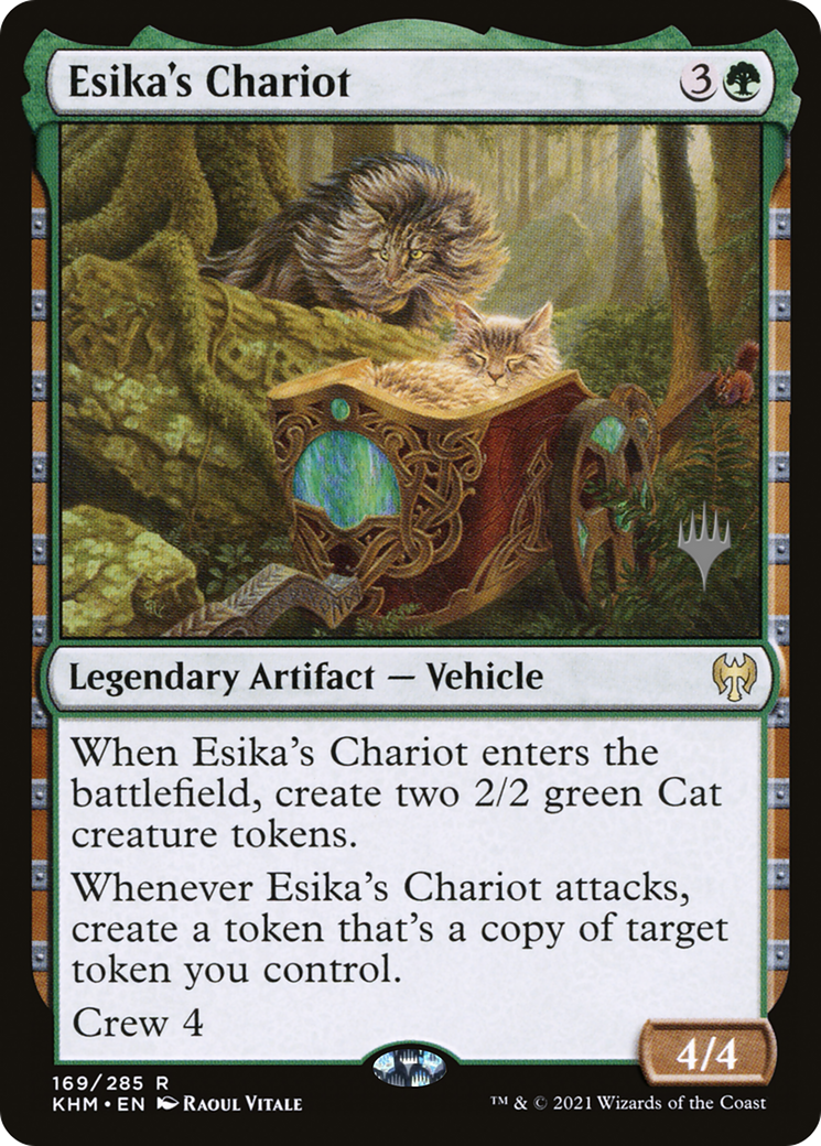 Esika's Chariot (PPKHM-169) [Kaldheim Promos] MTG Single Wizards of the Coast
