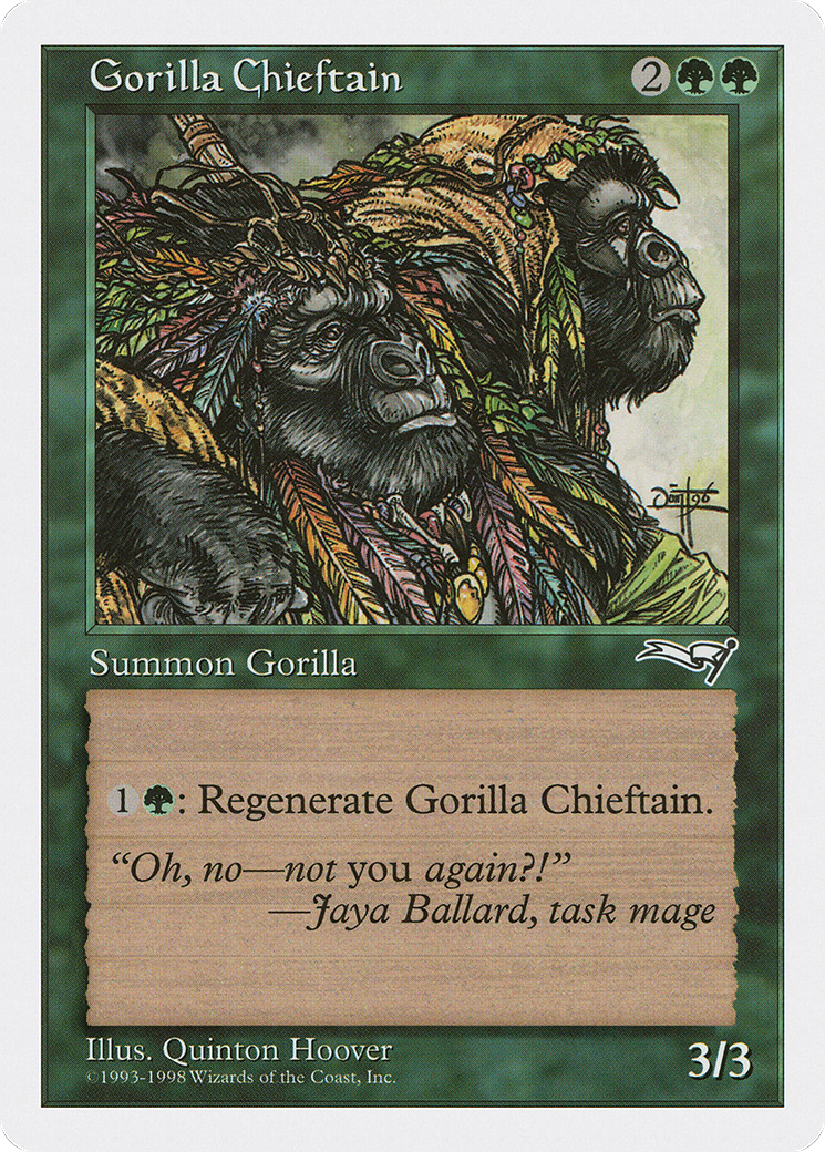 Gorilla Chieftain (ATH-057) [Anthologies] MTG Single Wizards of the Coast