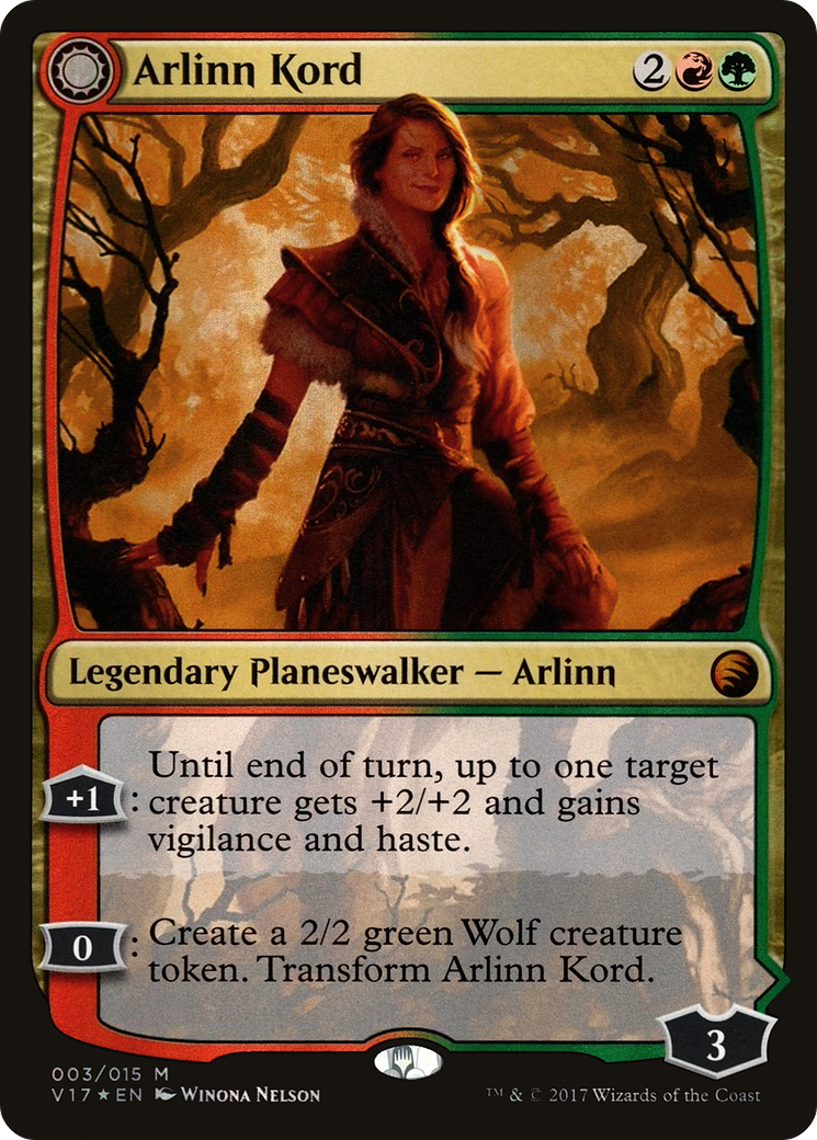 Arlinn Kord (V17-003) [Misc] From the Vault: Transform Foil MTG Single Wizards of the Coast