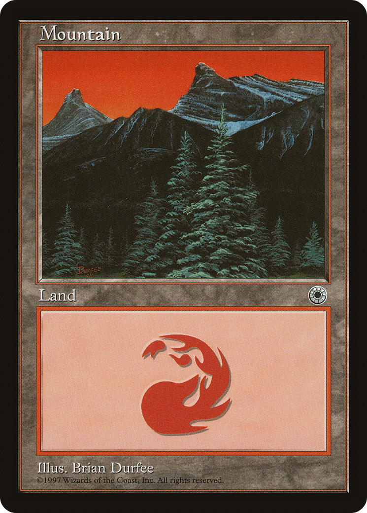 Mountain (POR-210) [Misc] Portal MTG Single Wizards of the Coast