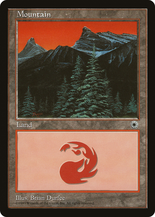 Mountain (POR-210) [Misc] Portal MTG Single Wizards of the Coast