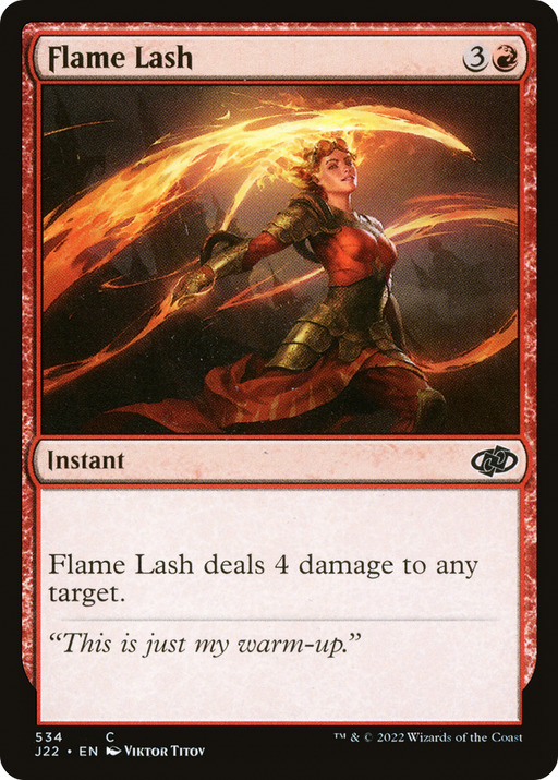 Flame Lash (J22-534) [Jumpstart 2022] MTG Single Wizards of the Coast