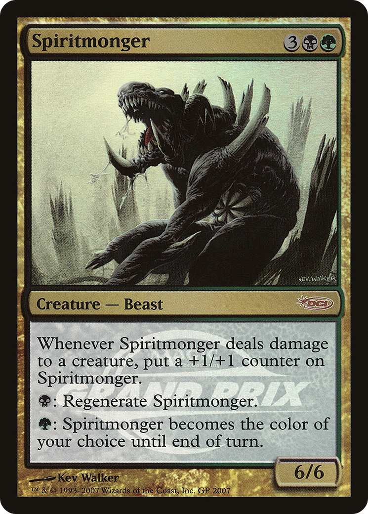 Spiritmonger (GPP-) [Misc] Grand Prix Promos Foil MTG Single Wizards of the Coast