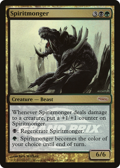 Spiritmonger (GPP-) [Misc] Grand Prix Promos Foil MTG Single Wizards of the Coast