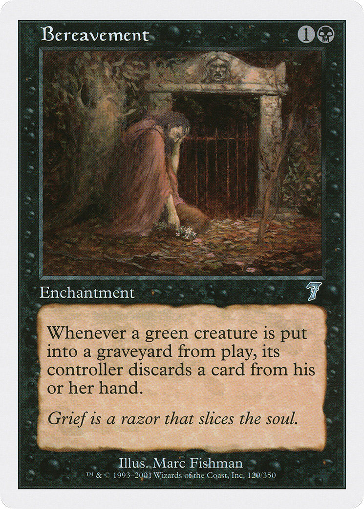 Bereavement (7ED-120) [7th Edition] Foil MTG Single Wizards of the Coast