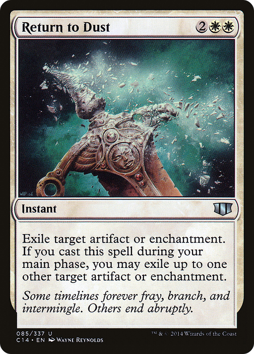 Return to Dust (C14-085) [Commander 2014] MTG Single Wizards of the Coast