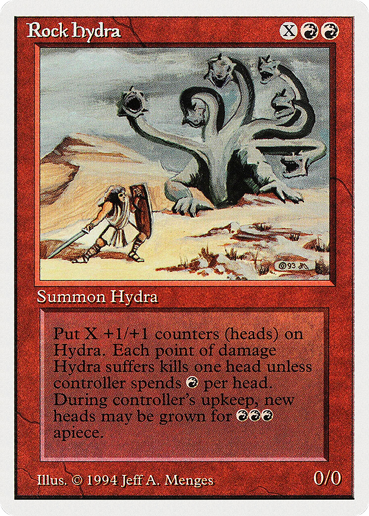 Rock Hydra (SUM-173) [Misc] Summer Magic / Edgar MTG Single Wizards of the Coast