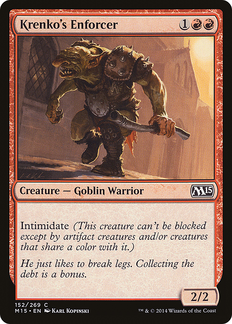 Krenko's Enforcer (M15-152) [Magic 2015] MTG Single Wizards of the Coast