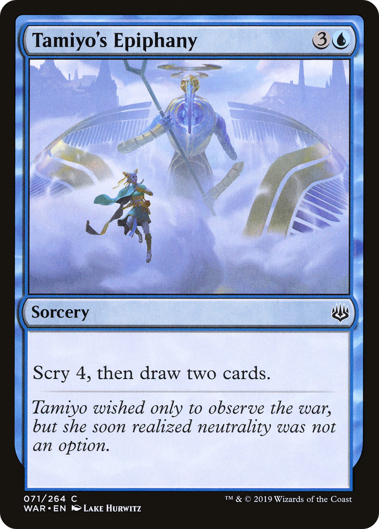 Tamiyo's Epiphany (WAR-071) [War of the Spark] MTG Single Wizards of the Coast