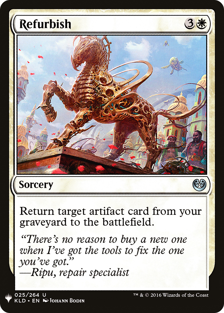 Refurbish (LIST-KLD-25) [Mystery Booster] The List MTG Single Wizards of the Coast