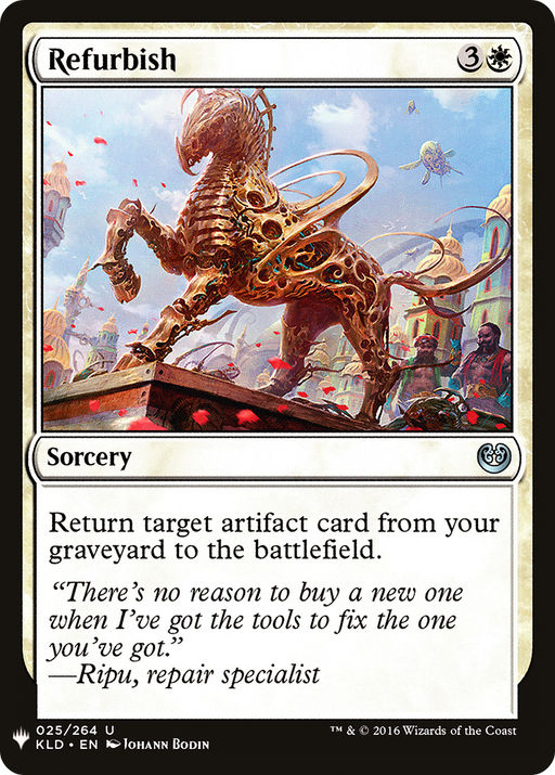 Refurbish (LIST-KLD-25) [Mystery Booster] The List MTG Single Wizards of the Coast