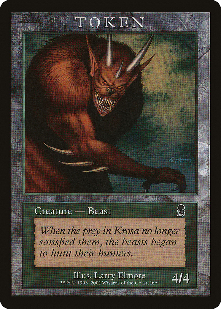 Beast (MPRP-008) [Misc] Magic Player Rewards 2001 MTG Single Wizards of the Coast