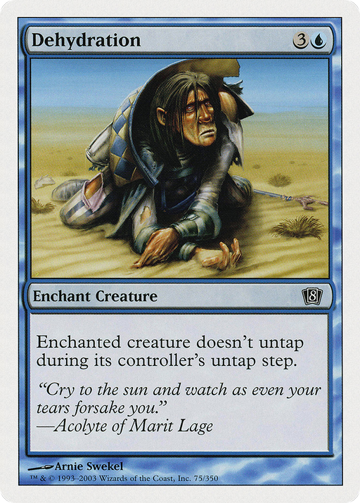 Dehydration (8ED-075) [8th Edition] Foil MTG Single Wizards of the Coast