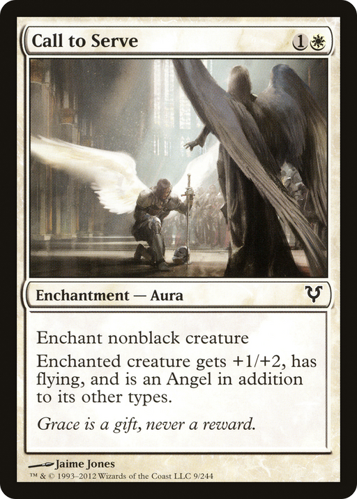 Call to Serve (AVR-009) [Avacyn Restored] MTG Single Wizards of the Coast