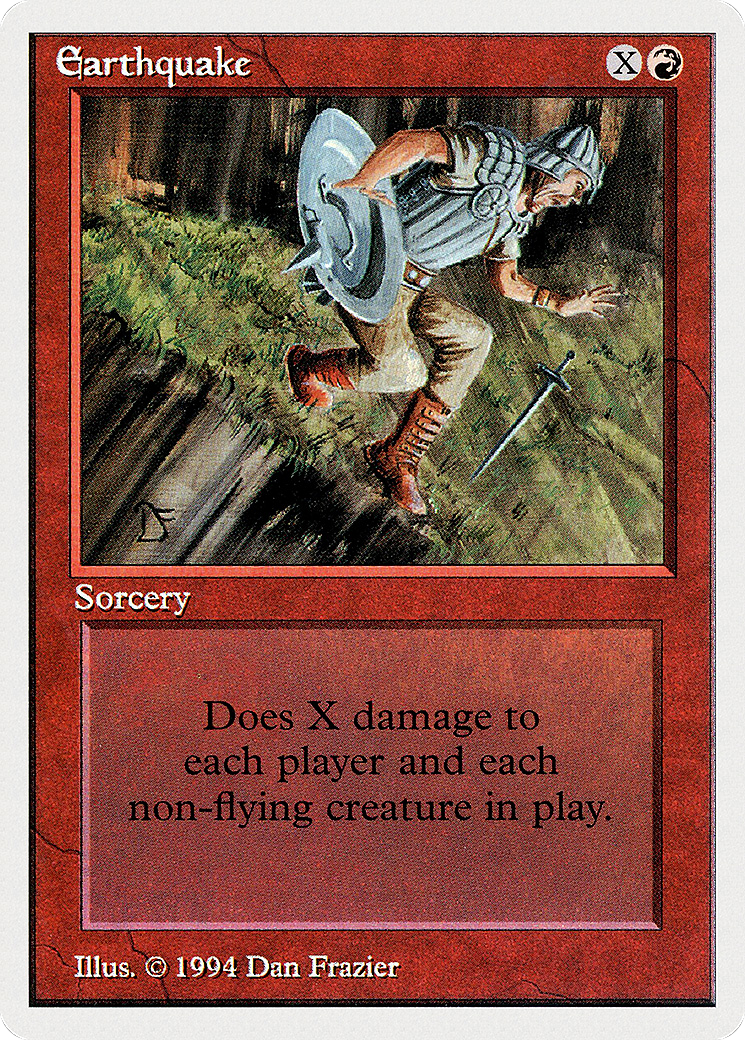 Earthquake (SUM-148) [Misc] Summer Magic / Edgar MTG Single Wizards of the Coast