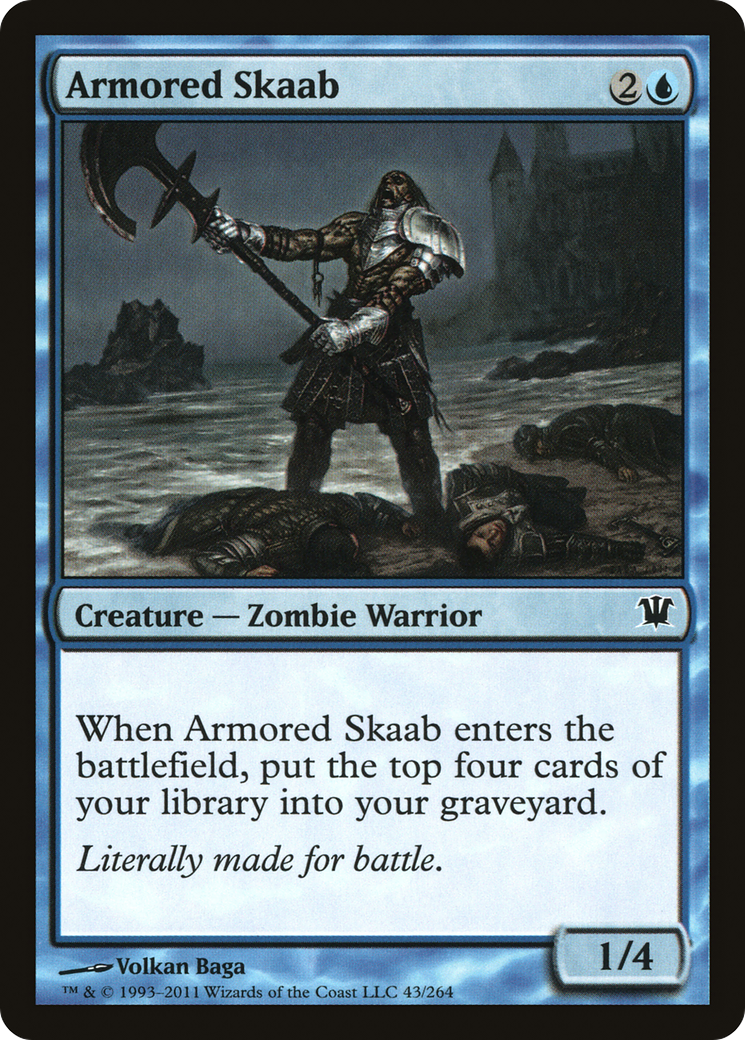Armored Skaab (ISD-043) [Innistrad] MTG Single Wizards of the Coast