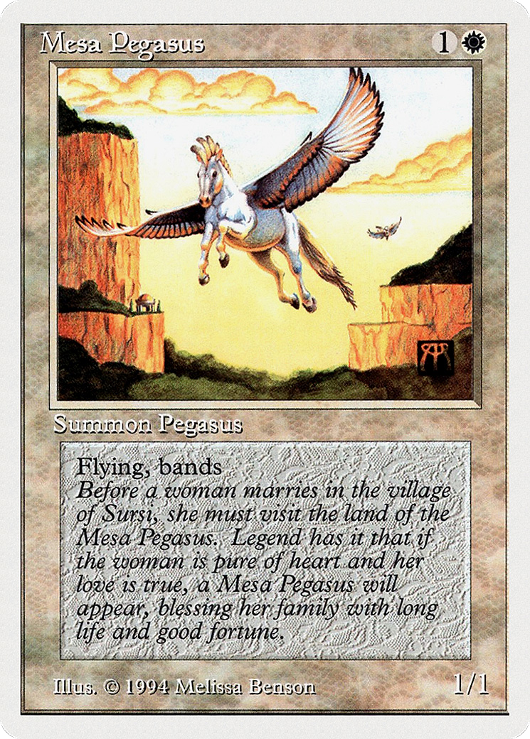 Mesa Pegasus (SUM-028) [Misc] Summer Magic / Edgar MTG Single Wizards of the Coast